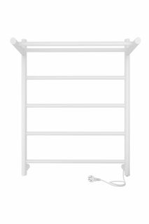 Полотенцесушитель электрический Indigo Line LСLE60-50WMPR с полкой 60x50 см белый матовый